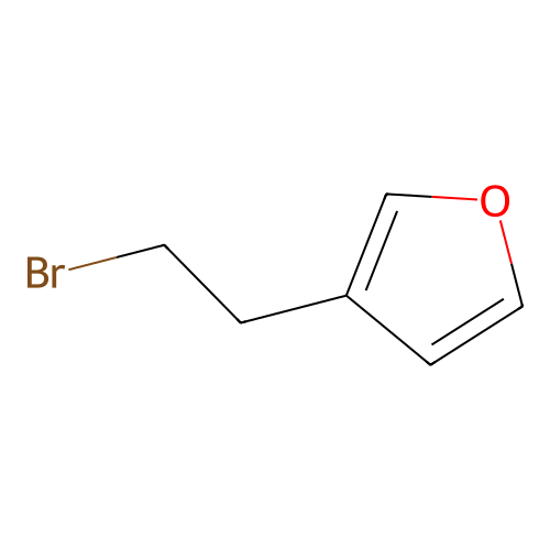 3-(2-Bromoethyl)furan structure