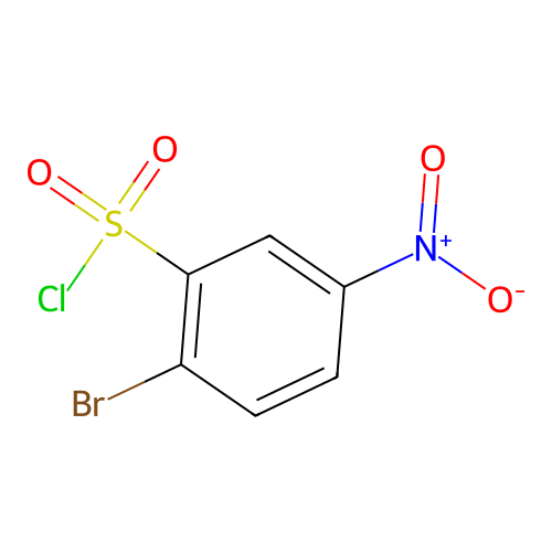 2-Bromo-5-nitrobenzene-1-sulfonyl chloride structure