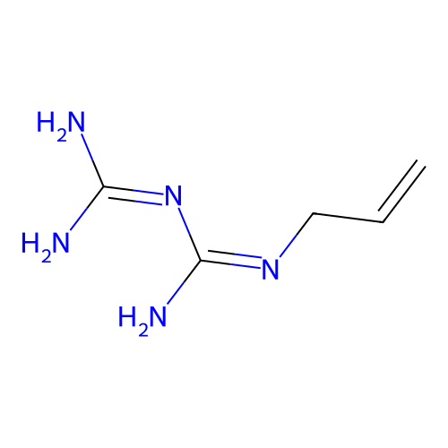 1-Allyl-biguanid structure