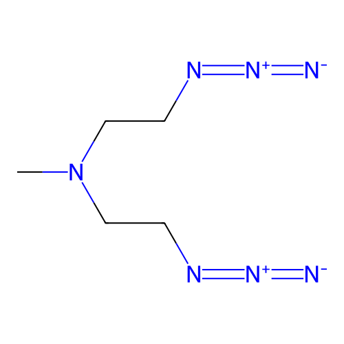 Ethanamine, 2-azido-N-(2-azidoethyl)-N-methyl- structure
