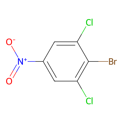 2-Bromo-1,3-dichloro-5-nitrobenzene structure