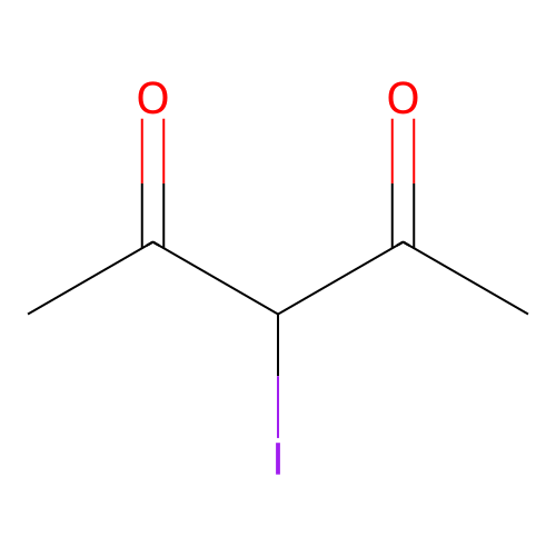 3-Iodopentane-2,4-dione structure