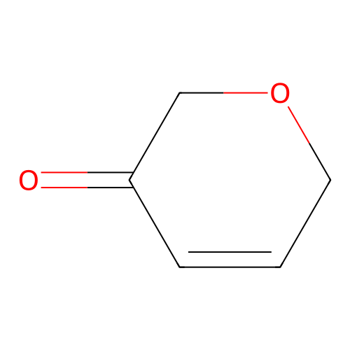 3,6-dihydro-2H-pyran-3-one structure