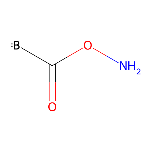 Monoaminocarboxydihydroborane structure