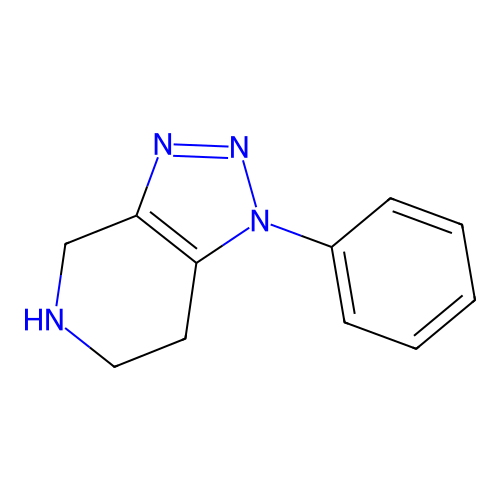 1-phenyl-1H,4H,5H,6H,7H-(1,2,3)triazolo(4,5-c)pyridine structure