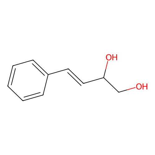 4-Phenylbut-3-ene-1,2-diol structure