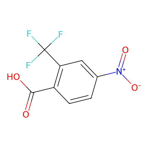 4-Nitro-2-(trifluoromethyl)benzoic acid structure