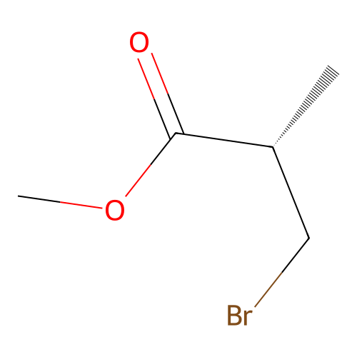 (-)-Methyl (S)-3-bromo-2-methylpropionate structure
