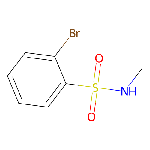 2-Bromo-N-methylbenzenesulphonamide structure