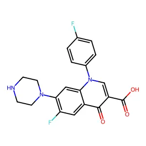 沙拉沙星 structure