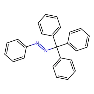 Diazene, phenyl(triphenylmethyl)- structure