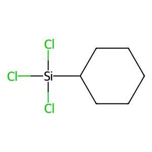 Cyclohexyltrichlorosilane structure