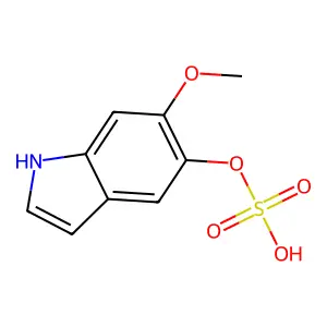 6-甲氧基-1H-吲哚-5-基硫酸氢酯 structure