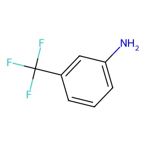 间氨基三氟甲苯 structure