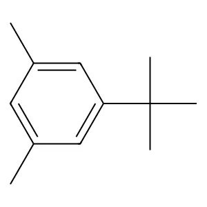 5-Tert-butyl-m-xylene structure