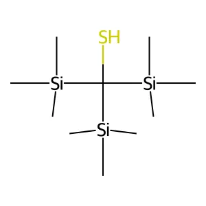 三(三甲基硅基)甲硫醇 structure