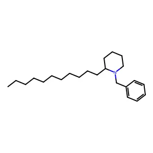 1-Benzyl-2-undecylpiperidine structure