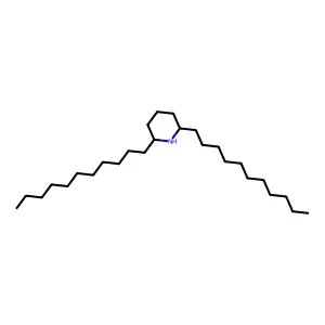 2,6-Diundecylpiperidine structure