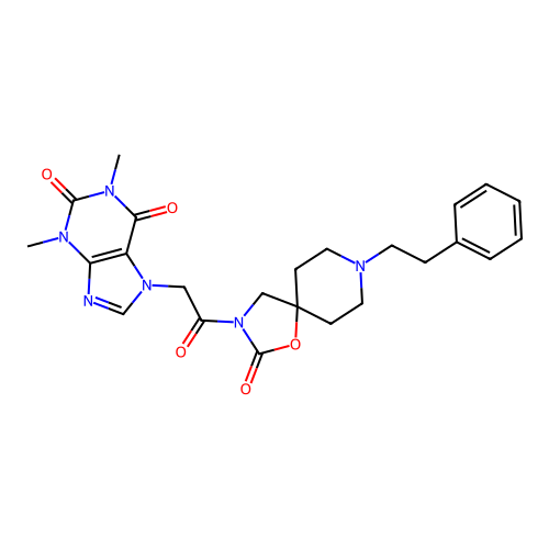 Spirofylline structure