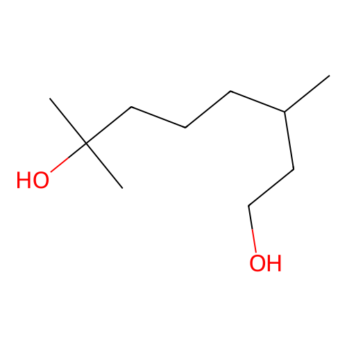 3,7-Dimethyl-1,7-octanediol structure