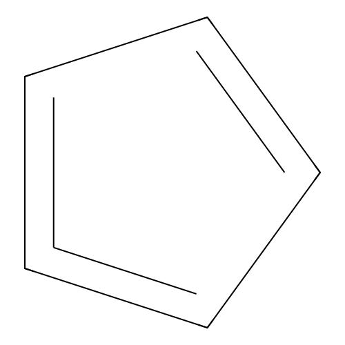 1,2,4-Cyclopentatriene structure
