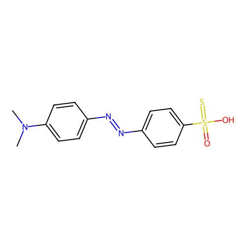 Dimethylaminoazobenzene-4-thiosulfonate structure