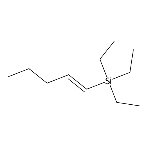 Pentenyltriethylsilane structure