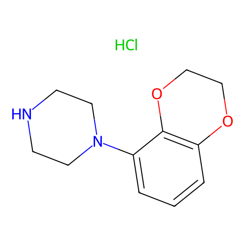 Eltoprazine hydrochloride structure