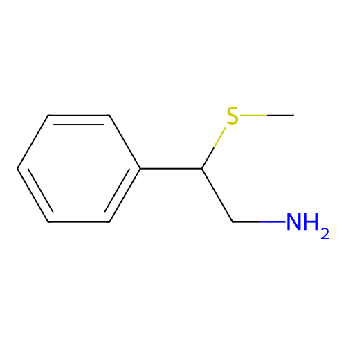I(2)-(Methylthio)benzeneethanamine structure