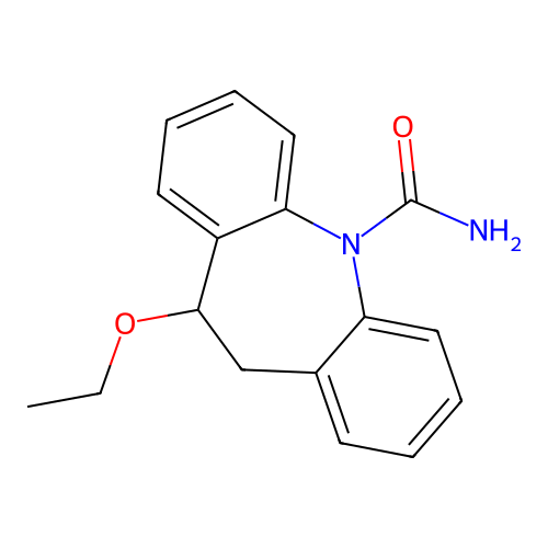 5-Ethoxy-5,6-dihydrobenzo[b][1]benzazepine-11-carboxamide structure