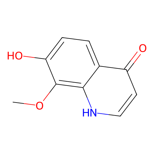 Hymoquinolone structure