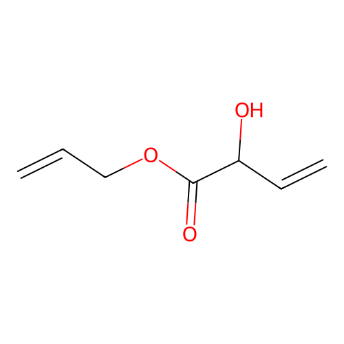 2-Hydroxy-But-3-Enoic Acid Allyl Ester structure