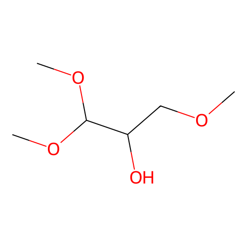 1,1,3-Trimethoxypropan-2-ol structure