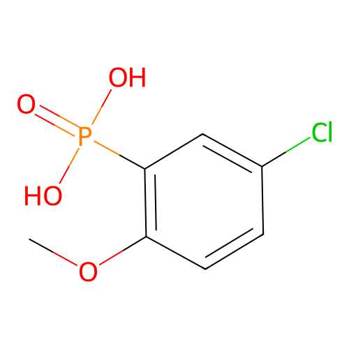 (5-Chloro-2-methoxyphenyl)phosphonic acid structure