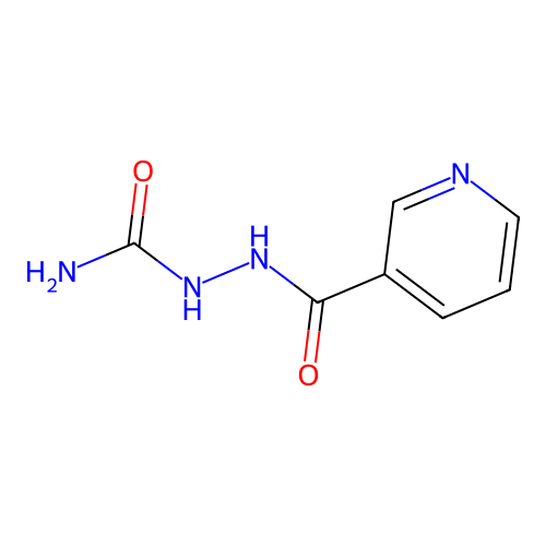 2-(Pyridin-3-ylcarbonyl)hydrazinecarboxamide structure