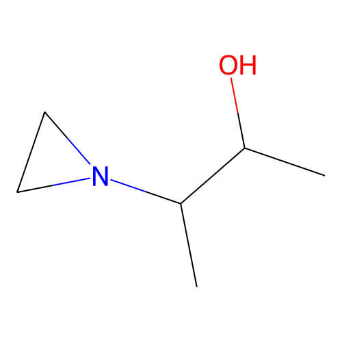 3-(Aziridin-1-yl)butan-2-ol structure