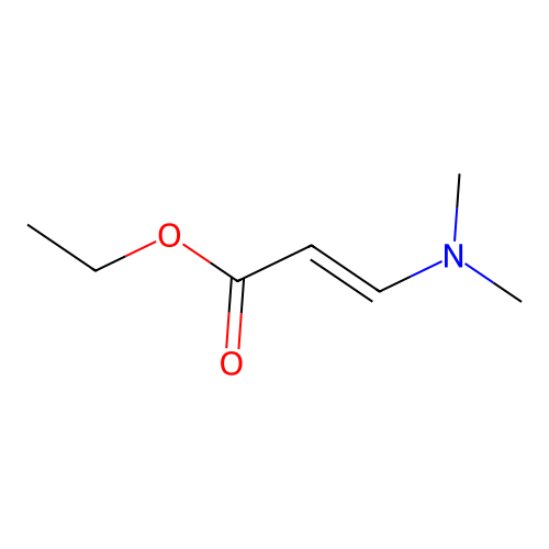 Ethyl trans-3-dimethylaminoacrylate structure