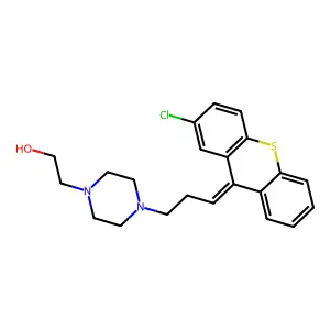 Clopenthixol structure