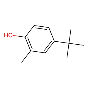 4-Tert-Butyl-2-Methylphenol structure