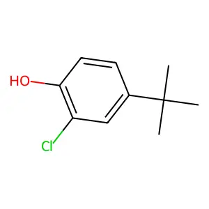 4-tert-Butyl-2-chlorophenol structure