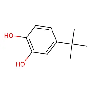 對叔丁基鄰苯二酚 structure