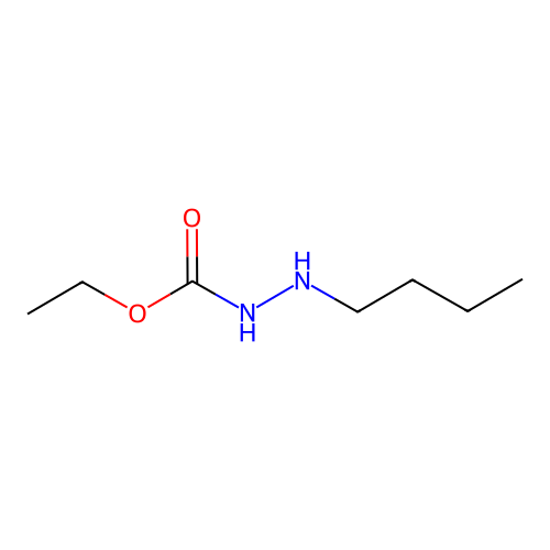 Ethyl 2-butylhydrazinecarboxylate structure