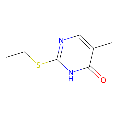 2-(Ethylsulfanyl)-5-methylpyrimidin-4(3H)-one structure