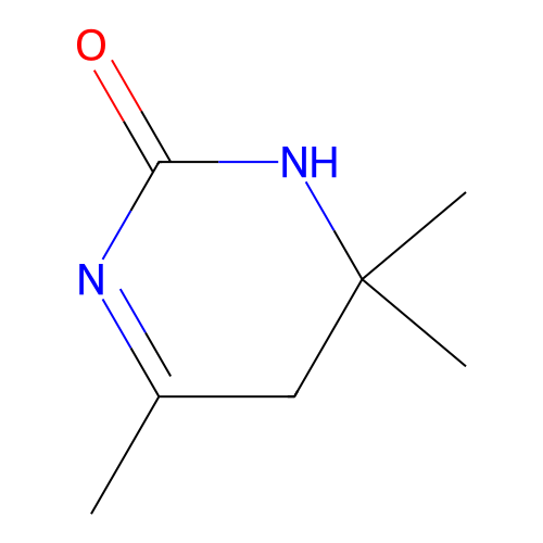 5,6-Dihydro-4,6,6-trimethyl-2(1H)-pyrimidinone structure