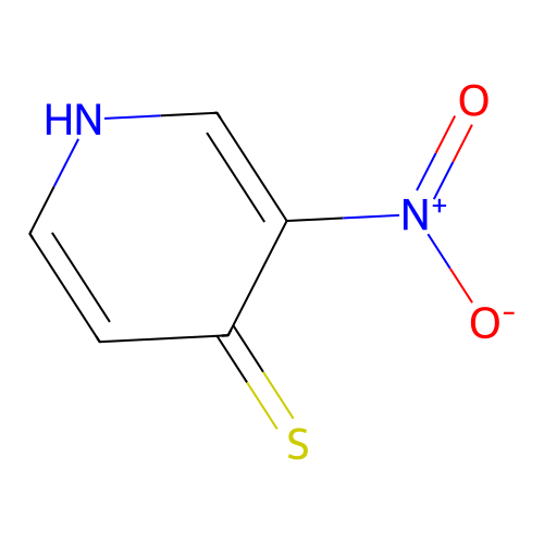 3-Nitropyridine-4-thiol structure