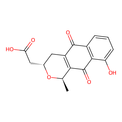 Dihydrokalafungin structure