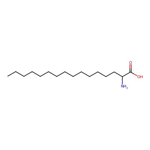 2-Aminohexadecanoic acid structure