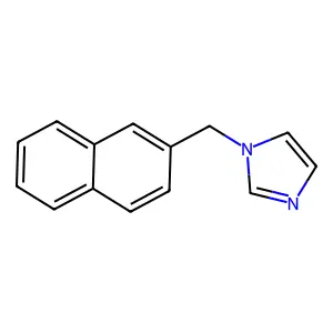 1H-Imidazole, 1-(2-naphthalenylmethyl)- structure