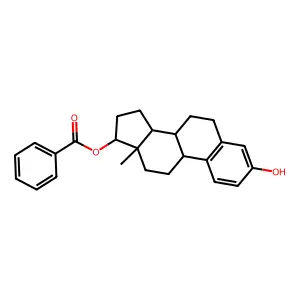 17beta-Estradiol benzoate structure