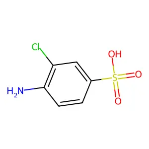 苯磺酸4-氨基-3-氯 structure